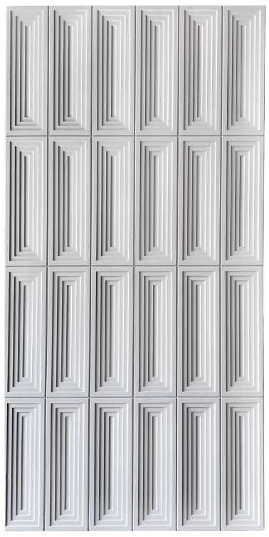 Recessed-groove panel