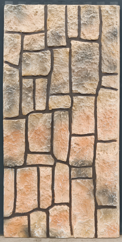 Scattered-stone-look panel