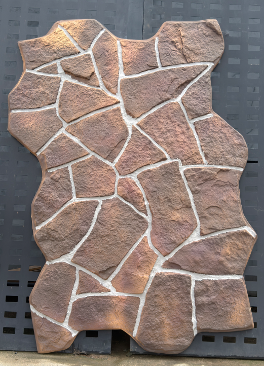 White sandstone-look panel — medium