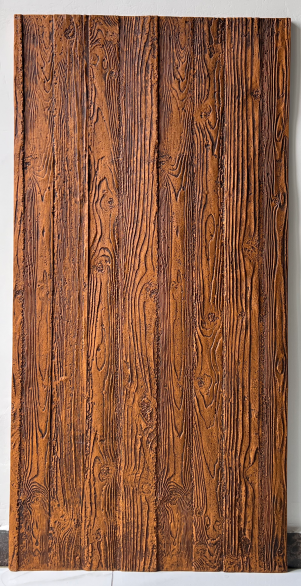 Teak-look panel