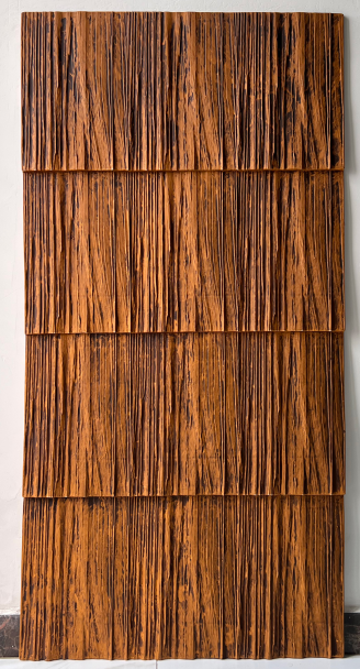 Wood-shingle-look panel — Model A