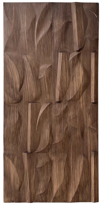 Ash wood-grain panel