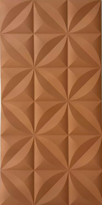 Four-leaf clover relief panel