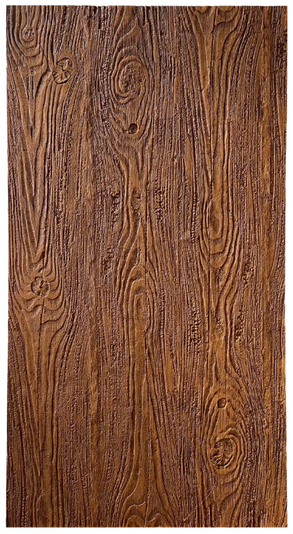 Aged boatwood-look panel