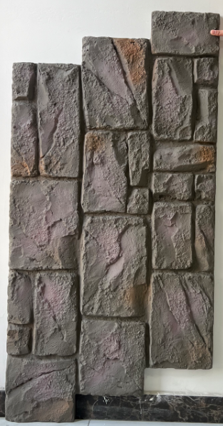 Castle stone-look panel