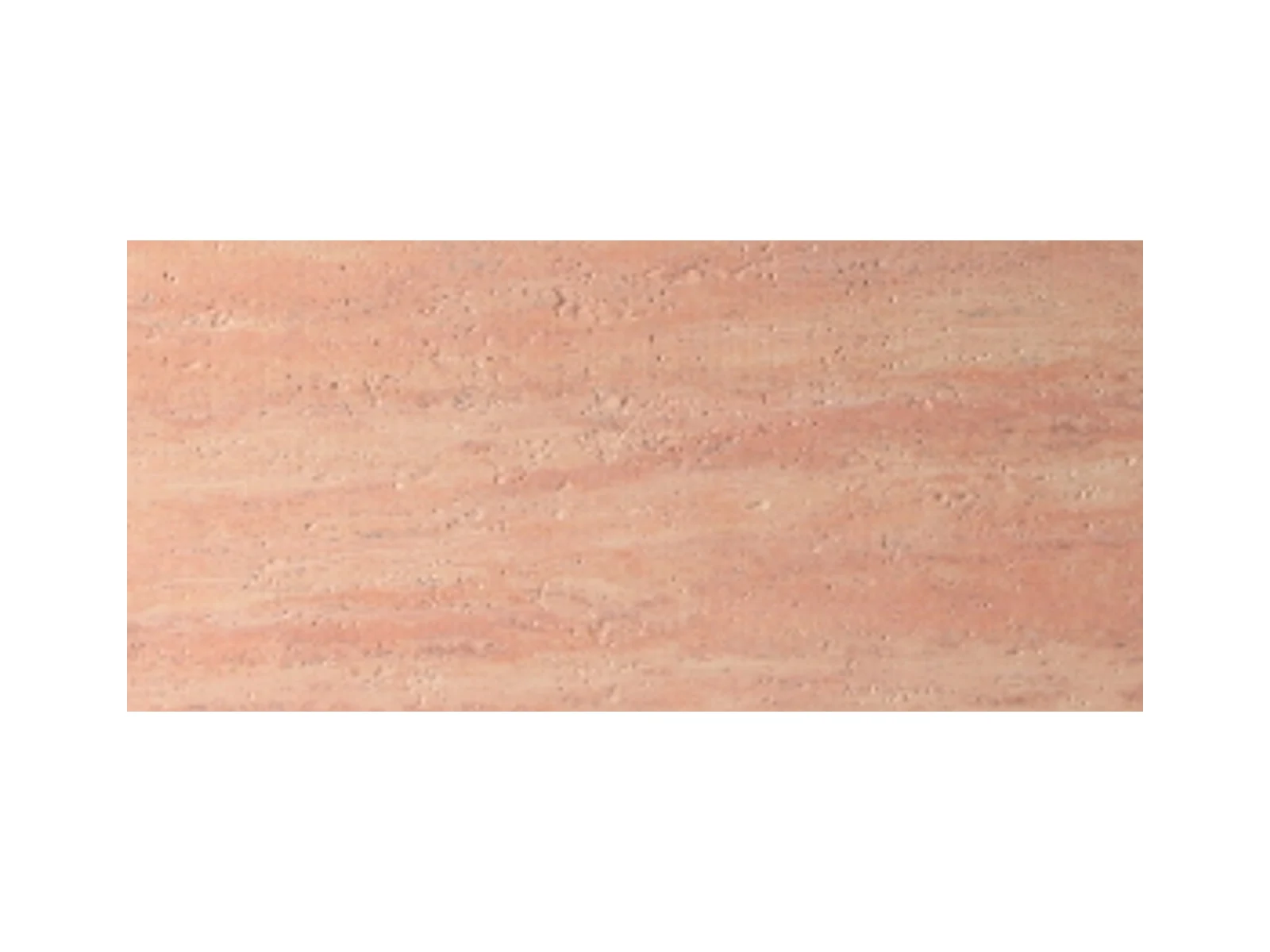 Printed travertine-look flexible stone