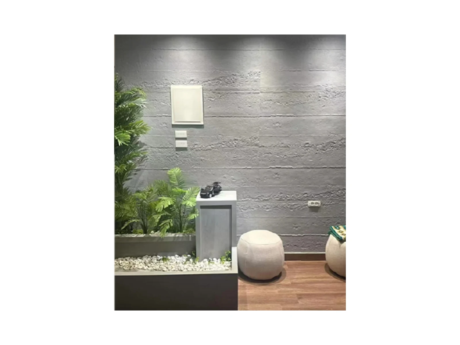 浇筑水泥纹软石